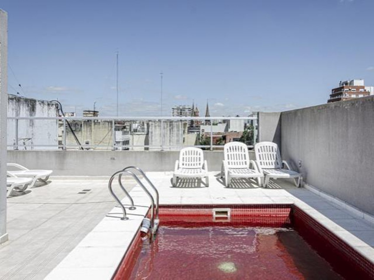 Departamento en Las Cañitas de 2 Ambientes con Balcon Terraza con Deck, Amenities, Dos Cocheras 