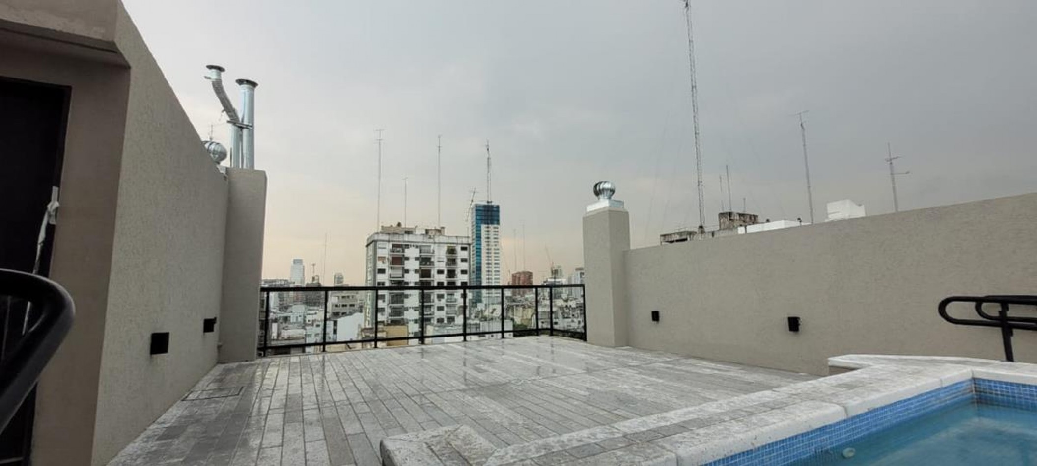 Palermo 1 Ambiente con Amenities. A ESTRENAR, muy luminoso. Contrafrente, balcon. APTO PROFESIONAL.. EXCELENTE UBICACION, A mts Av. Santa Fe, frente Distrito Arcos. 