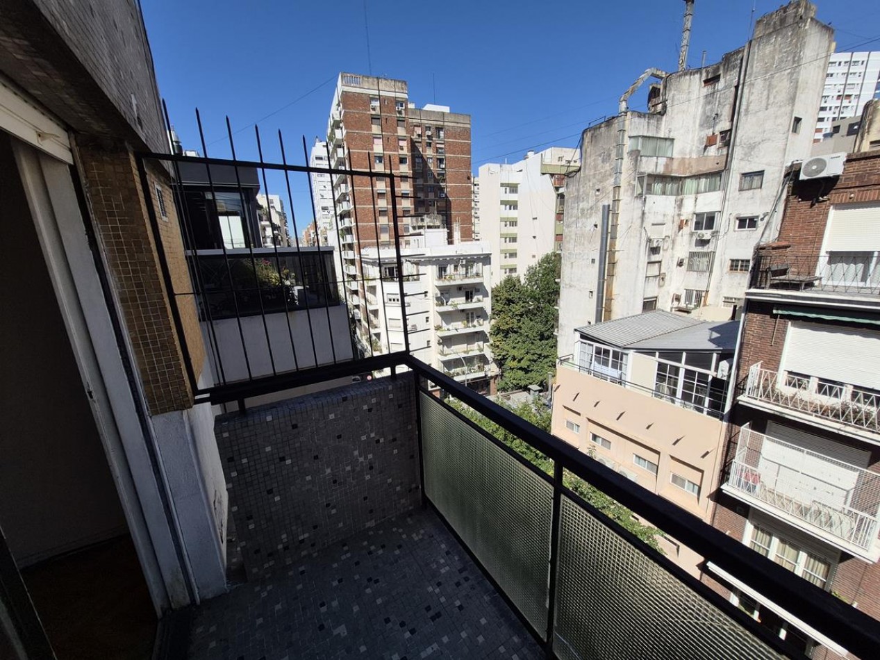 Barrio Norte 3 Ambientes al frente con balcon