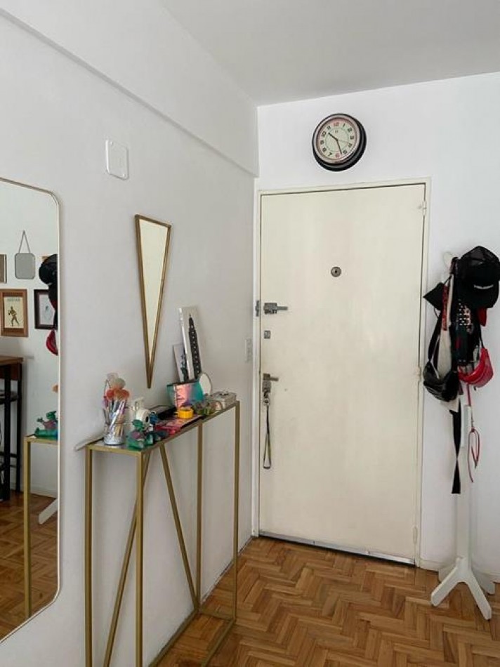 Palermo, 1 ambiente, FRENTE. Muy luminoso, con balcon, zona Sanatorio Guemes, Universidad UTN, Palermo