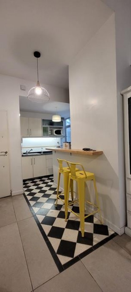 Palermo, 3 Ambientes en Planta Baja. APTO PROFESIONAL. AMOBLADO. Lumionoso. Excelente ubicacion a mts Av, Santa Fe. LInea subte D. Zona Alto Palermo.