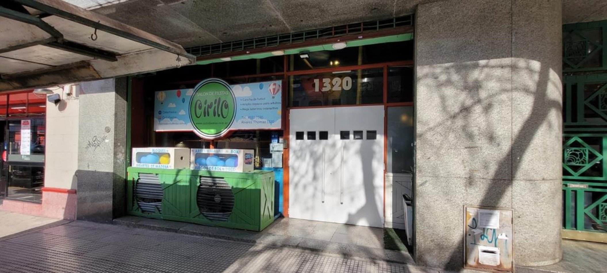  Local comercial sobre Av. Alvarez Thomas. 