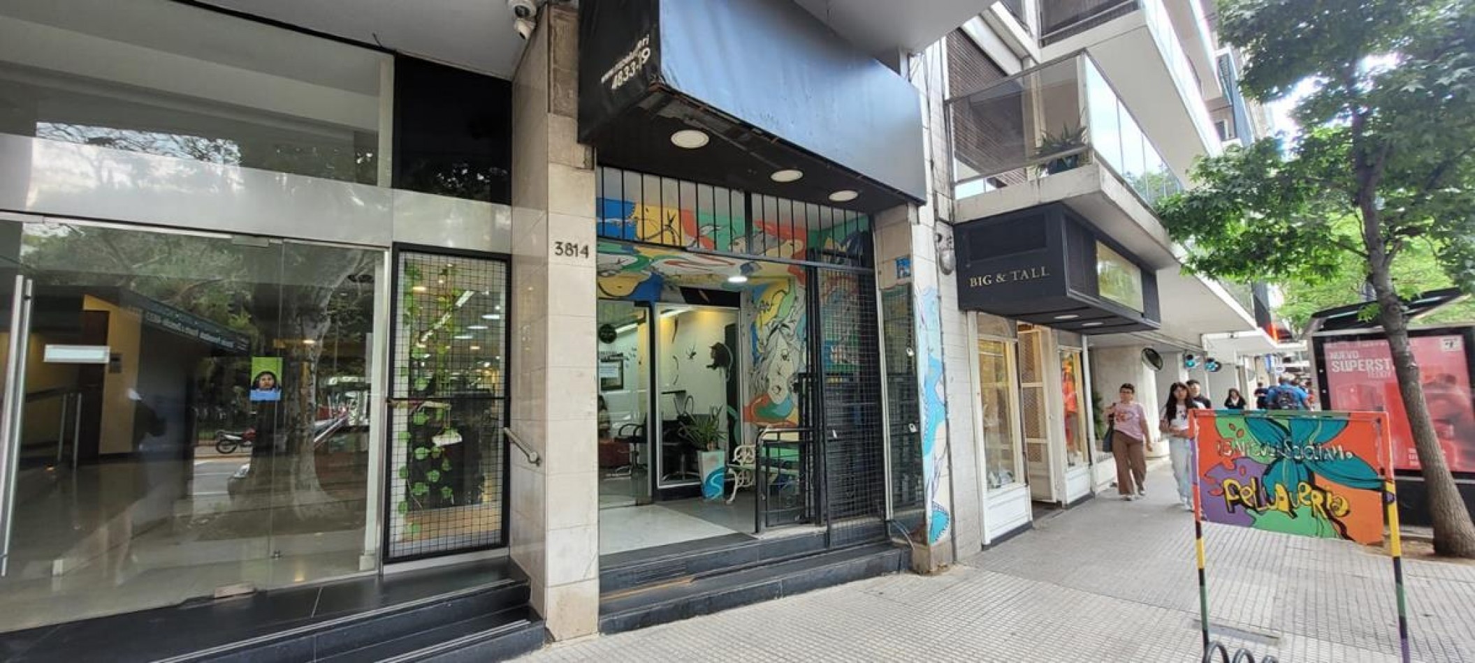 Palermo, local a la calle. EXCELENTE UBICACION. Frente a Jardin Botanico. 2 cuadras plaza Italia