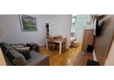 PALERMO, Depto. 1 amb dividido. AMOBLADO, c/ elctrodomesticos.  2o piso, interno, IMPECABLE. Billinghurst y Paraguay. 